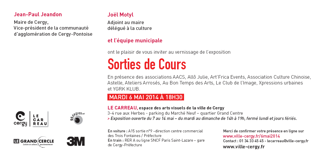 Info expo Sorties de Cours